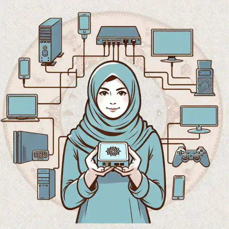 What is a network adapter’s role in a home network?