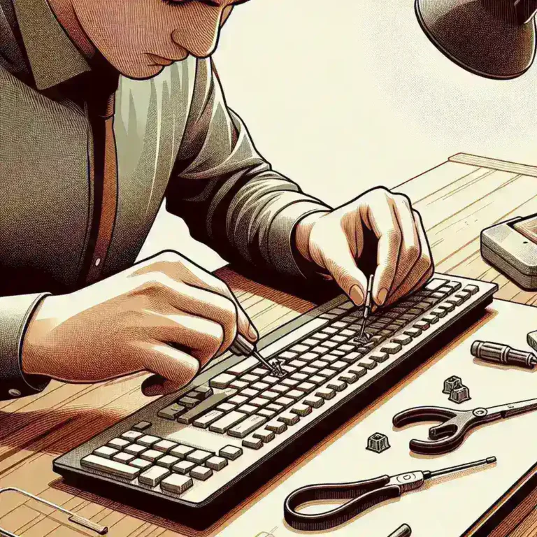 Bagaimana Cara Memasang Kembali Tombol Keyboard?
