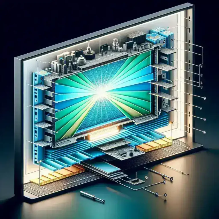 What is IPS technology in LCD monitors?